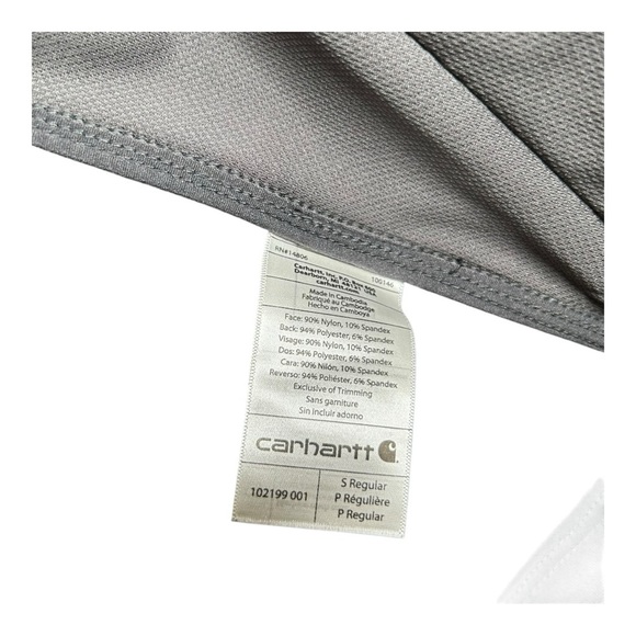 CARHARTT RAIN DEFENDER® RELAXED FIT HEAVYWEIGHT SOFTSHELL JACKET - 1 WARM RATING - Picture 10 of 13